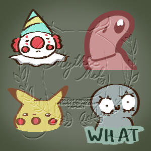 Four Examples of Discord Emotes