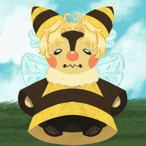 ✿ Buggy the Clown Bee